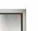 Дверь стеклянная Grandis GS 7х19-MG-S-Si коробка алюминий Silver, ручка Абаш  