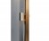 Дверь стеклянная Grandis GS 7х19-MG-S-BR коробка алюминий Brasch, ручка Абаш  