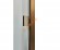 Дверь стеклянная Grandis GS 8х20-М1-S-BR коробка алюминий Brasch, ручка Абаш