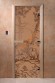 Дверь стеклянная DoorWood «Мишки в лесу бронза матовая», 1700х700 мм