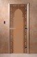 Дверь стеклянная DoorWood «Восточная арка бронза матовая», 1700х700 мм