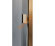 Дверь стеклянная Grandis GS 9х21-G-Н-BR коробка алюминий Brasch