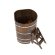 Купель для бани BentWood угловая из сращённой морёной лиственницы, 1,03х1,03 м