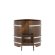 Купель для бани BentWood угловая из сращённой морёной лиственницы, 1,03х1,03 м