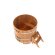 Купель для бани BentWood круглая из сращённой лиственницы, D 1,17м