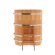 Купель для бани BentWood круглая из сращённой лиственницы, D 1,17м