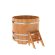 Купель для бани BentWood круглая из сращённой лиственницы, D 1,17м