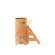 Купель для бани BentWood овальная из сращённой лиственницы, 0,59х1,06 м