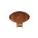 Купель для бани BentWood овальная из сращённой лиственницы, 0,80х1,42 м