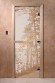 Дверь стеклянная DoorWood «Рассвет сатин», 1700х700 мм