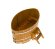Купель для бани BentWood овальная из лиственницы рустик, h 1000мм